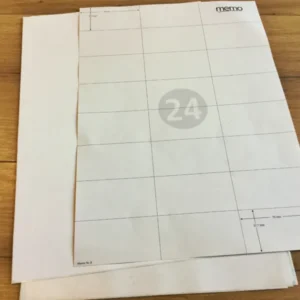 Etiketten 24/Bg. (70x37mm, ohne Rand)°