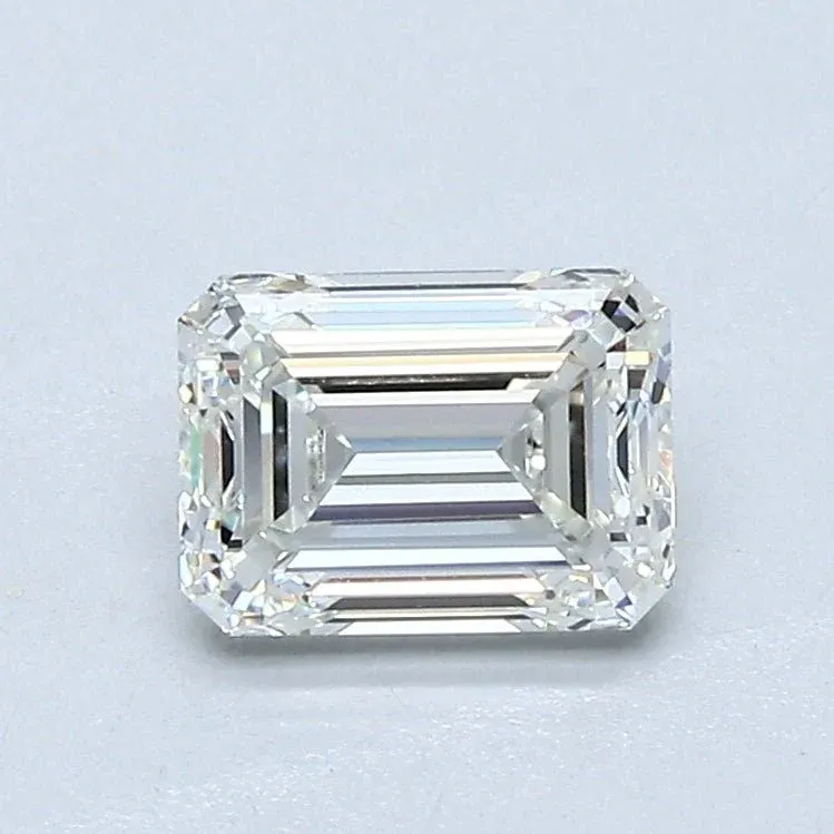 1 Carat Emerald - Natural Diamond - 0.9 - I - VVS2 - VG - EX - EX - Diamonds By Rothschild