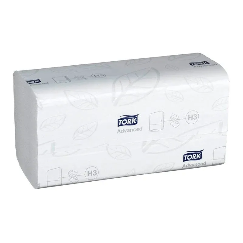 TORK Papierhandtücher 290163 H3 Advanced Soft Zick-Zack-Falzung 2-lagig 3.750 Tücher