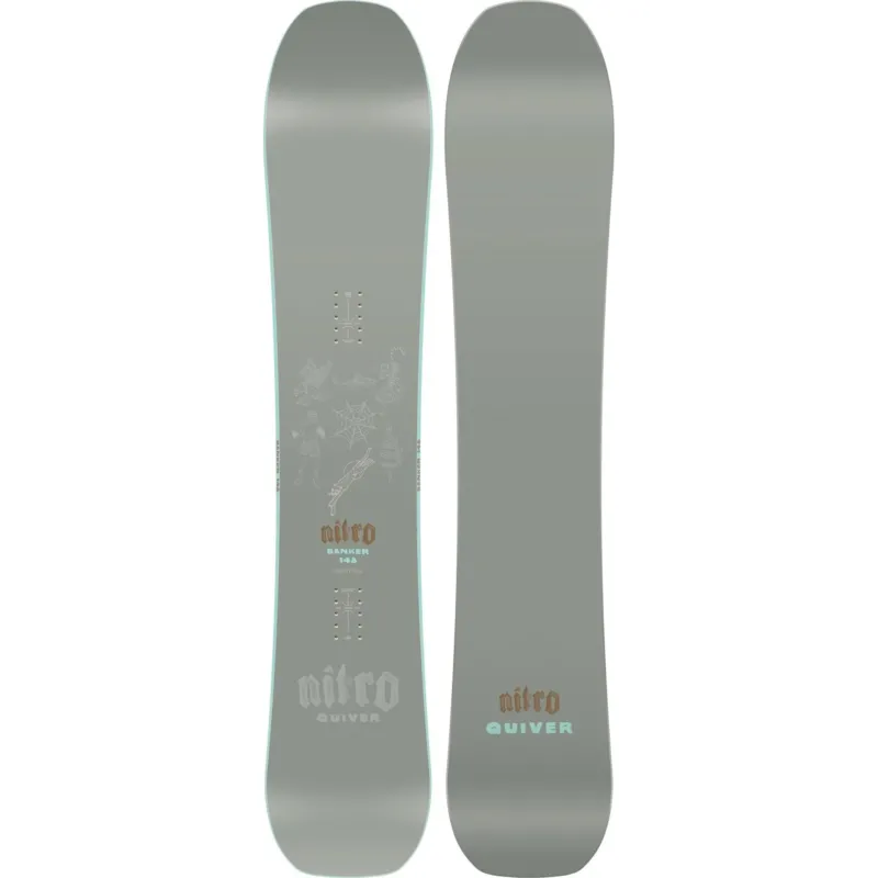 Nitro Banker Men Snowboard 2027 148 cm – Produktansicht