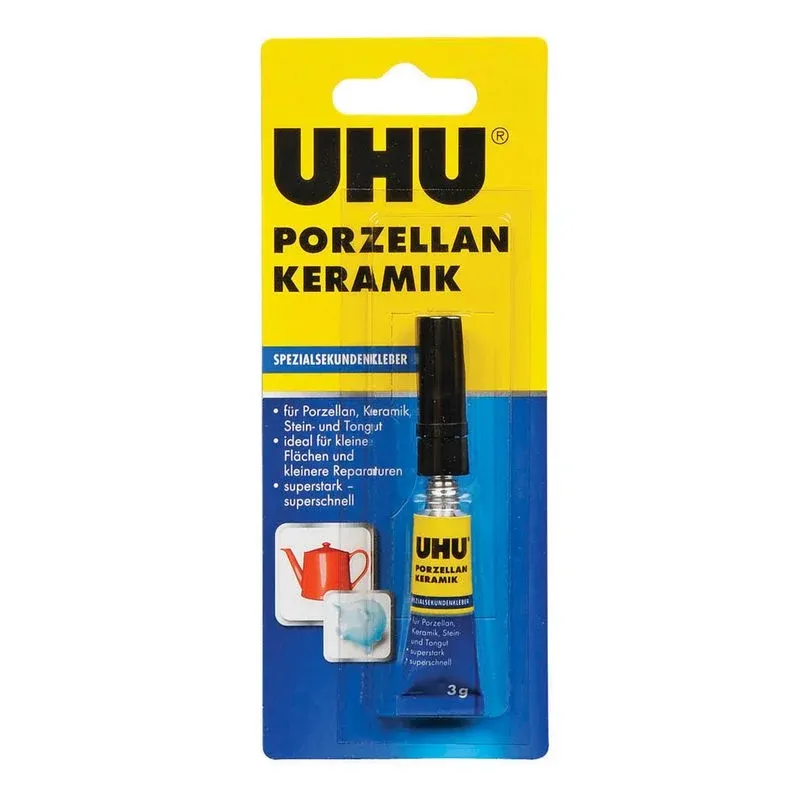 UHU Porzellan Keramik Spezialkleber 3 g