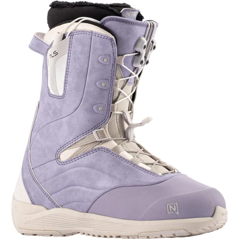 Nitro Crown TLS Women Snowboard Boots 2027 – Lilac – Produktansicht