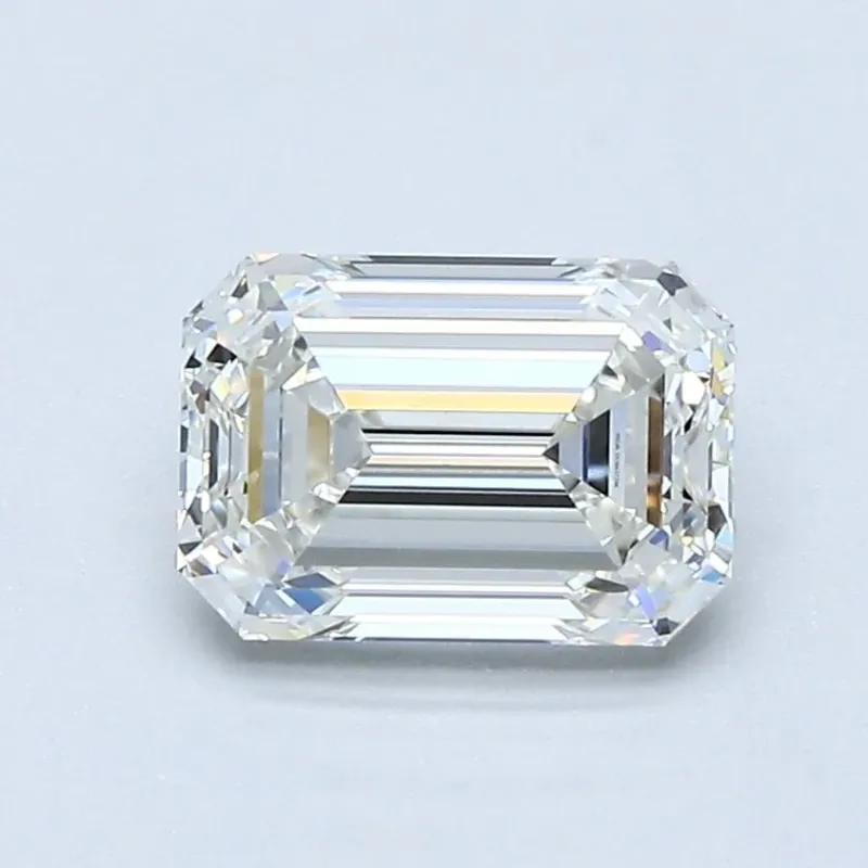 1.5 Carat Emerald - Natural Diamond - 1.41 - H - VVS1 - EX - EX - EX - Diamonds By Rothschild