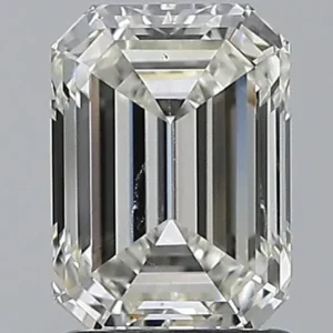 1.5 Carat Emerald - Natural Diamond - 1.72 - I - SI1 - VG - EX - EX - Diamonds By Rothschild