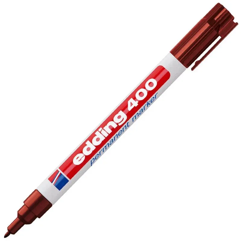 edding 400 Permanentmarker braun 1,0 mm, 1 St.