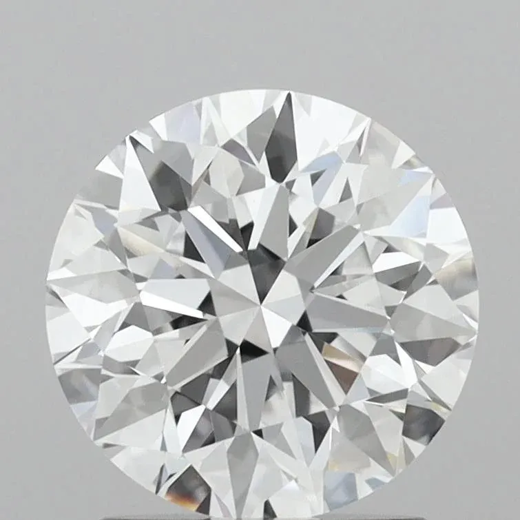 2 Carat Round - Natural Diamond - 1.8 - D - VVS1 - EX - EX - EX - Diamonds By Rothschild