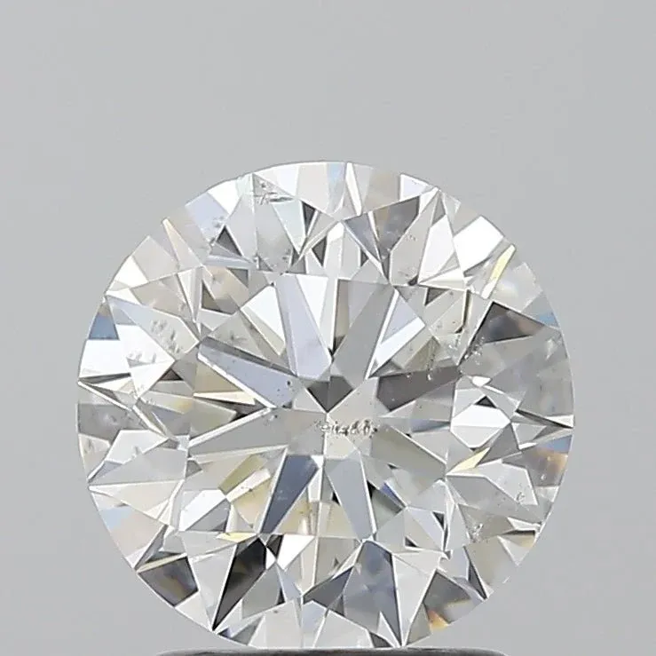 2 Carat Round - Natural Diamond - 1.8 - G - SI2 - EX - EX - EX - Diamonds By Rothschild