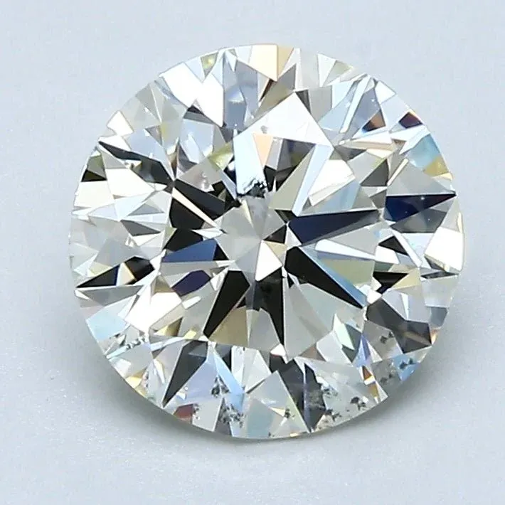 2 Carat Round - Natural Diamond - 1.8 - K - SI1 - EX - EX - EX - Diamonds By Rothschild