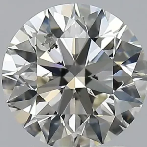 2 Carat Round - Natural Diamond - 1.91 - J - SI2 - EX - EX - EX - Diamonds By Rothschild