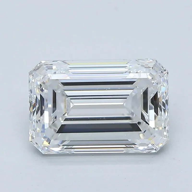 3.5 Carat Emerald - Natural Diamond - 3.5 - E - VVS1 - EX - EX - Diamonds By Rothschild