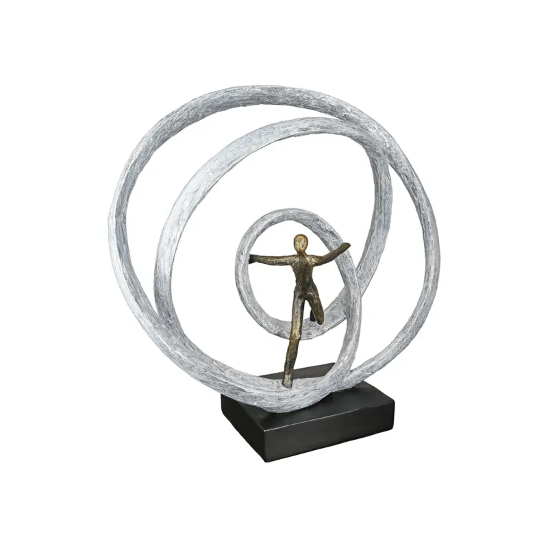 Skulptur – Läufer Motiv, Antik Finish, Moderne Form - Liberation | Gilde