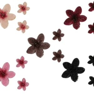 Trisa Fashion Lotus Haarklemme mit Kristalleffekt