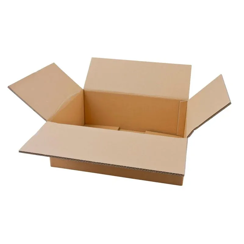20 Nestler Wellpapp-Faltkartons 2-wellig braun 44,3 x 32,3 x 17,8 cm Außenmaß