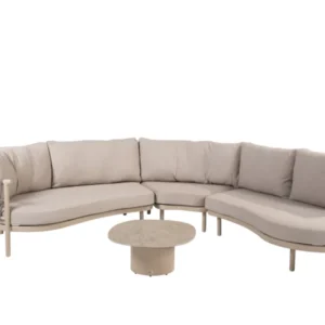 Taste 4SO Lounge-ecke Piacenza Latte 4-teilig