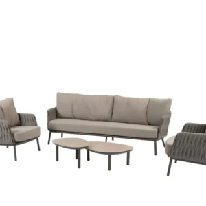 Taste 4SO Loungeset Cannes Terre 5-teilig