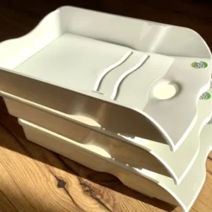 Briefablage Recycling HAN weiß Re-Loop - Polly Paper - Umweltfreundliche Schreibwaren