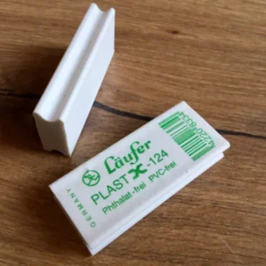 Radierer Plast X-124 Läufer PVC-frei