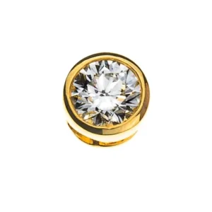 Anhänger Solitär Gelbgold 750 0.25ct.