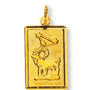 Anhänger Sternzeichen Widder Gelbgold 750