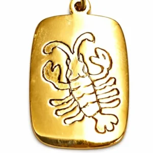 Anhänger Sternzeichen Krebs Gelbgold 750