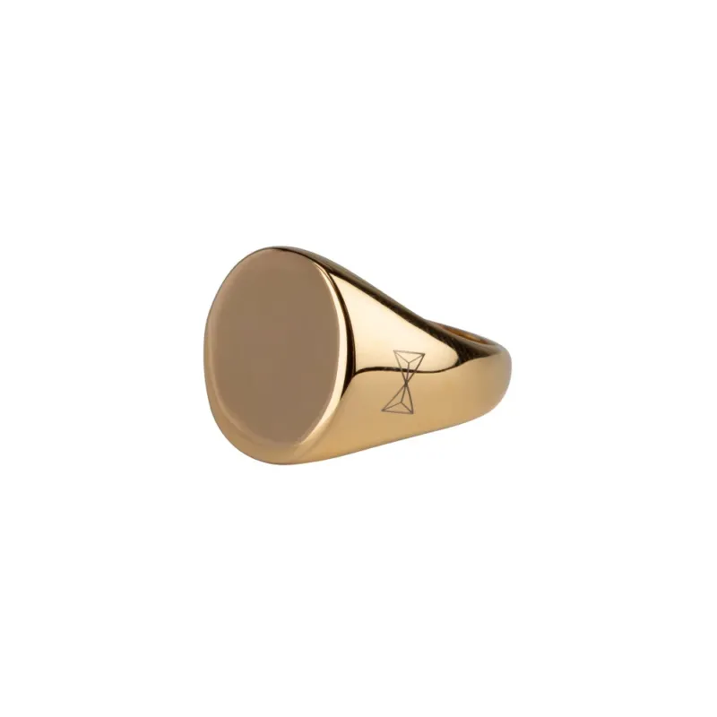 AZE Jewellery Herren Siegelring Gold