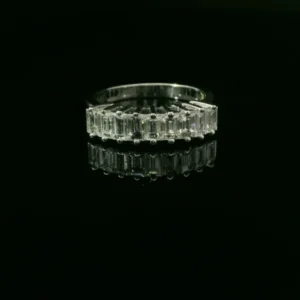 Linden Verlobungsring in 18 Karat - 750 Weissgold mit Diamanten - BYZ0005015