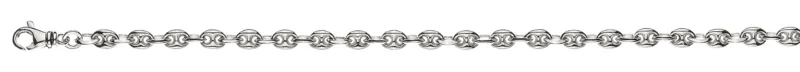 Collier Schiffsanker Weissgold 750 ca. 4.5mm