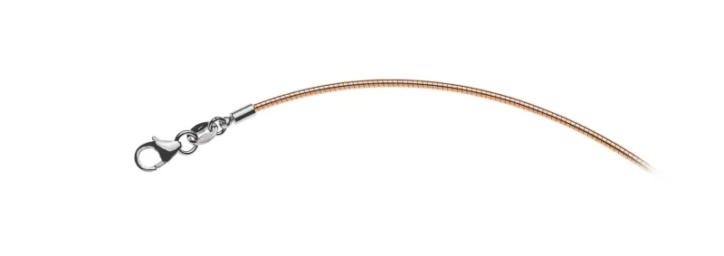 Collier Omega Rotgold 750 ca. 1.4mm 42cm