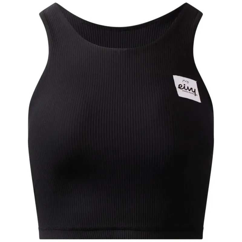 Eivy Cover Up Rib Top Black Damen Oberteil Schwarz-Nitrobags-Shop