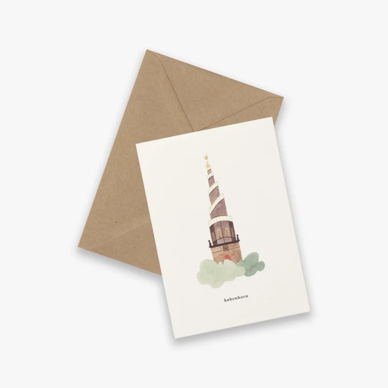 GREETING CARD // VOR FRELSERS KIRKE (DANISH)