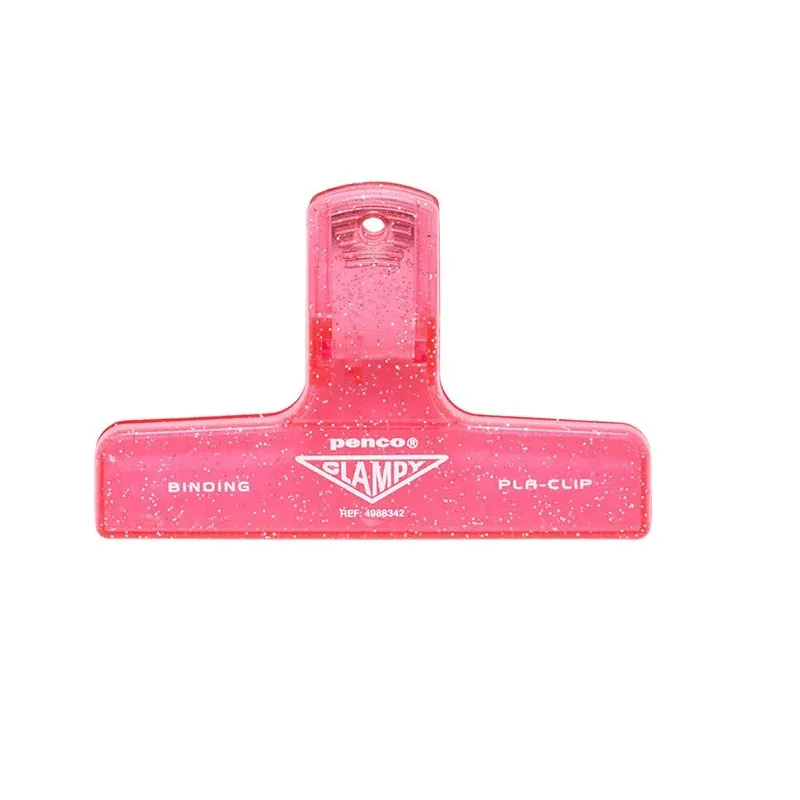 Hightide Penco Clampy Pla-Clip — Retro Glitter Edition Pink