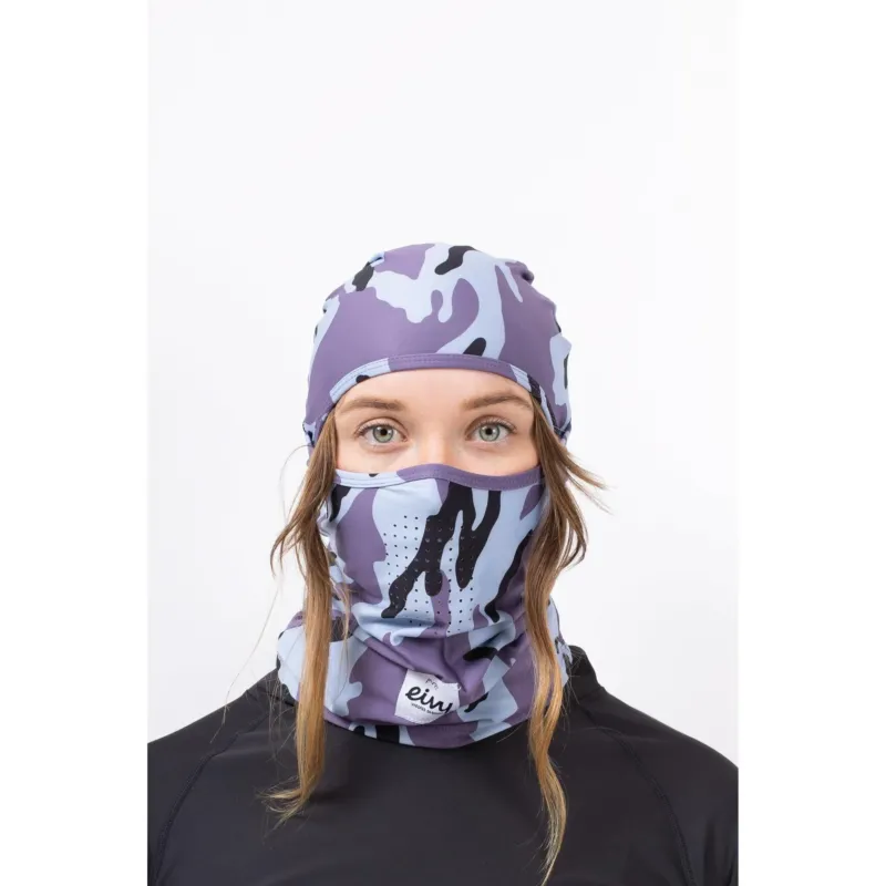 Eivy Hinge Balaclava Black Damen Sturmhaube Purple Stray-Nitrobags-Shop