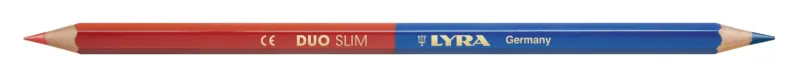 Lyra-Duo-Slim-silbenstift-rot-blau