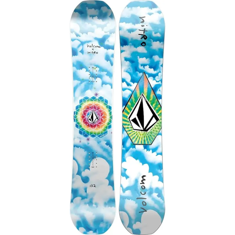 Nitro RIPPER YOUTH X VOLCOM Snowboard 2024 All-Mountain Jugendliche-Nitrobags-Shop