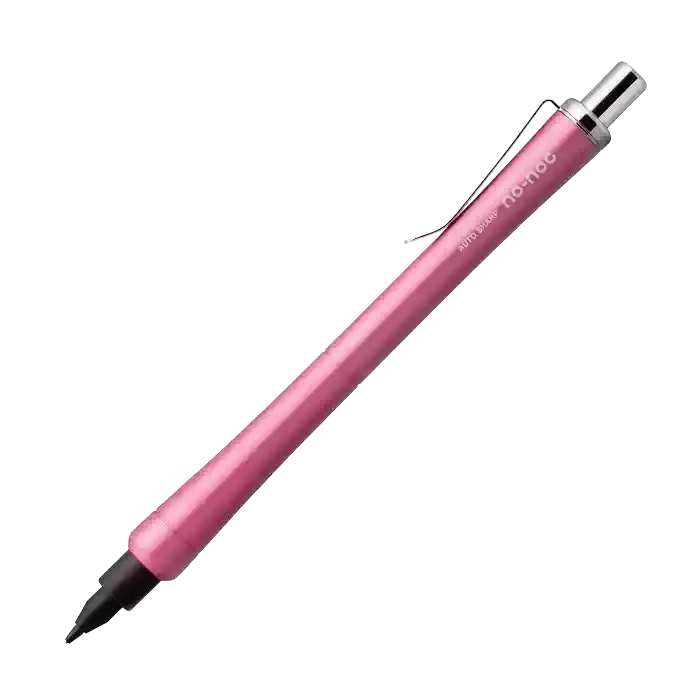 OHTO NO-NOC 0.5mm Auto Lead-Advance Mechanical Pencil - Japanese Non-Knock Drafting Pencil Pink