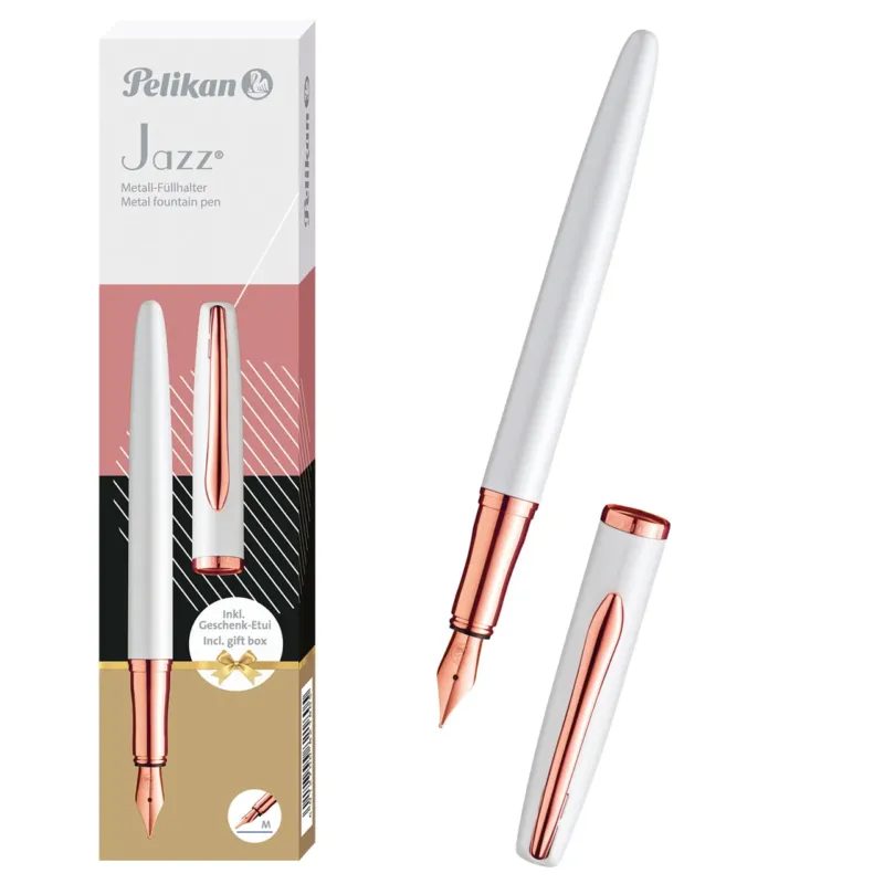 Pelikan-Jazz-Noble-Elegance-rose-pearl-weiss-fueller-Fuellhalter-online-kaufen-lafueliki