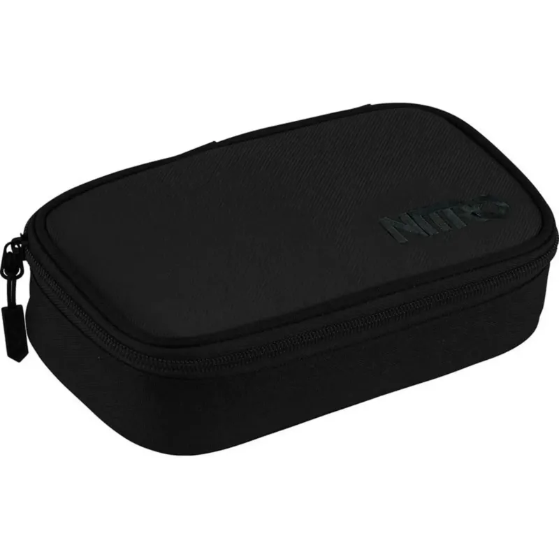 Nitro Pencil Case XL Federmäppchen für Schule True Black-Nitrobags-Shop