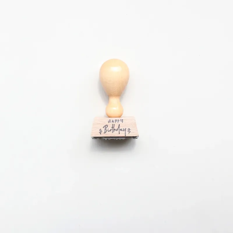 RUBBER STAMP // HAPPY BIRTHDAY TO YOU