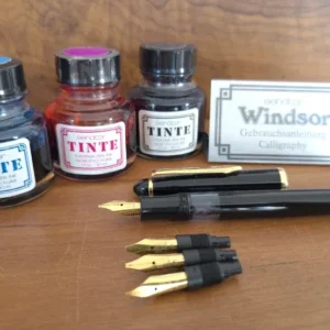 Senator Windsor Kalligrafie Set - Vintage