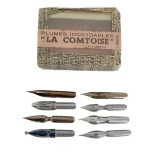Antikes Schreibfedern Set - Vintage