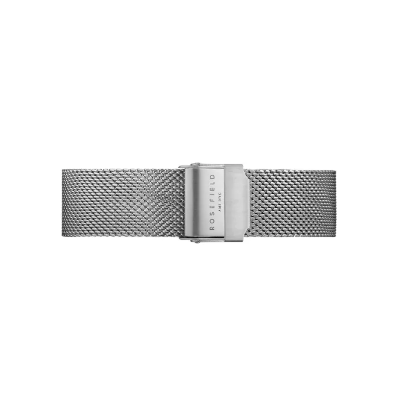 Rosefield Uhrenarmband Tribeca Mesh Silber