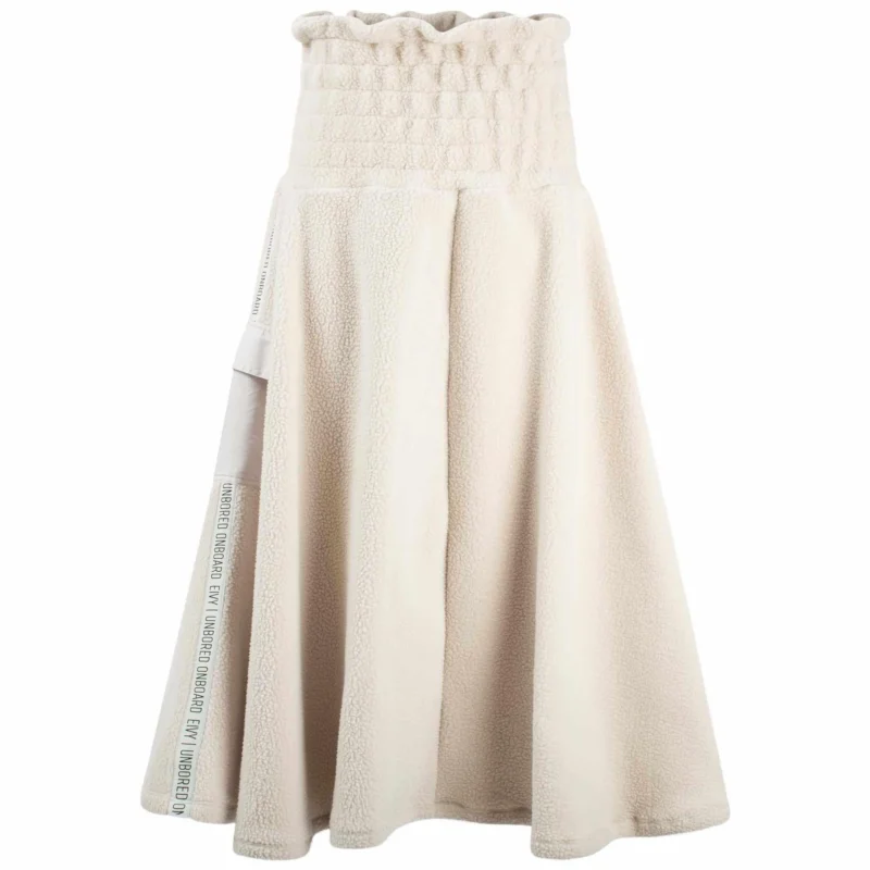 Eivy Valley Sherpa Skirt Faded Cloud Kleid / Poncho - Damenrock-Nitrobags-Shop