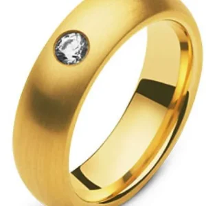 Alliances Profil-Ringe mit 1 Brillant 0,12 ct - 1119.11033/0002