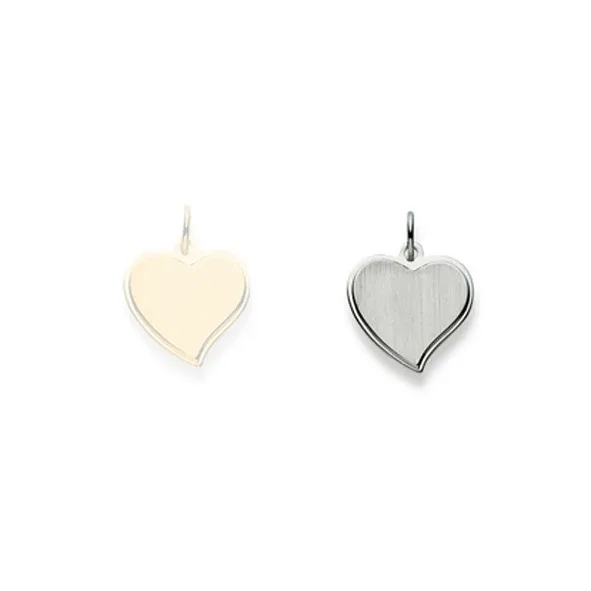 Anhänger Gold 750 Weiss Herz – 1255.06210/0002