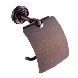 Antique Marble Copper Toilet Paper Holder - |VESIMI Design| Luxury and Rustic bathrooms online