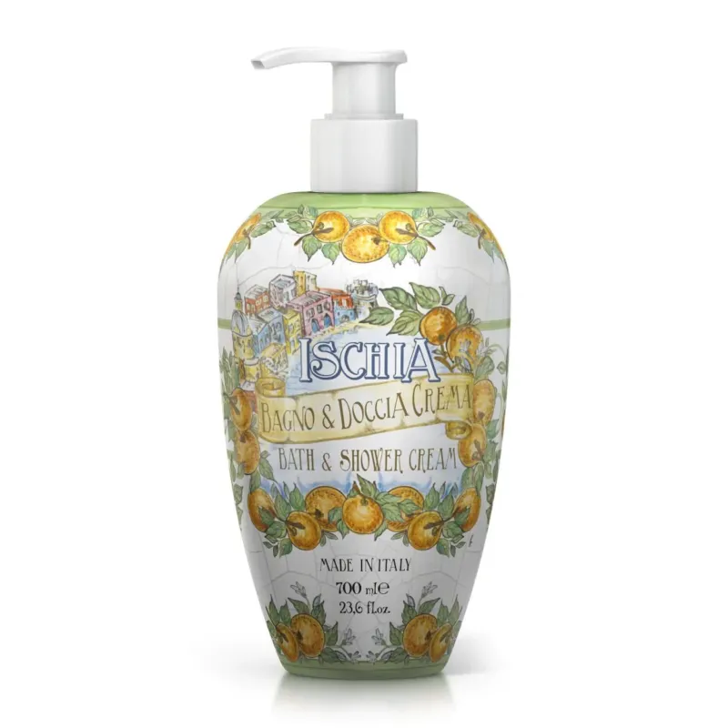 Bath and Shower Gel ISCHIA 700 ML - |VESIMI Design| Luxury and Rustic bathrooms online