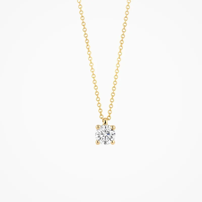 Blush Lab Diamonds Halskette LG3002Y – (585er) Gelbgold mit laborgegezüchtetem Diamanten