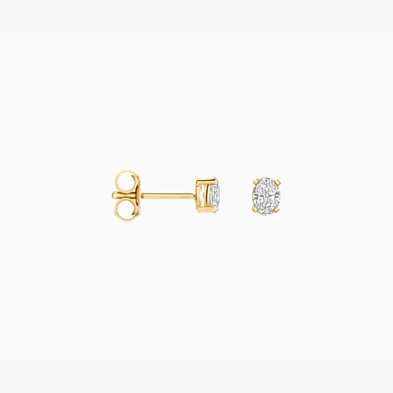 Blush Ohrstecker aus 14 Karat Gold mit Labordiamanten 0.30 ct - LG7026Y