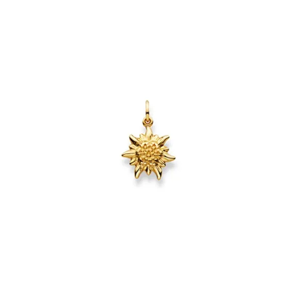 Gold-Anhänger Edelweiss 750 Gelbgold poliert – 1156.07545/0001