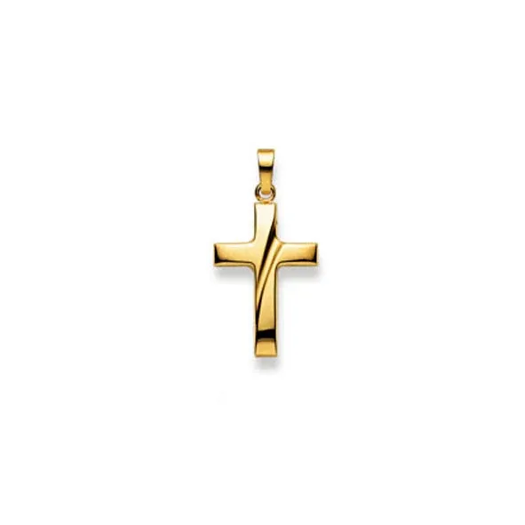 Gold-Classics Anhänger Kreuz 750 Gelbgold - 1158.02855/0002